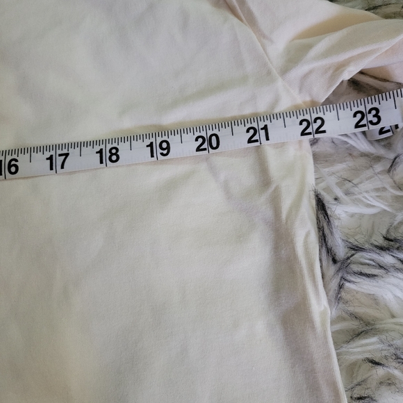 DIVIDED cream oversized long-sleeved top small - Picture 5 of 8